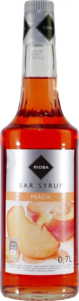 Rioba Peach (Pfirsich) Syrup