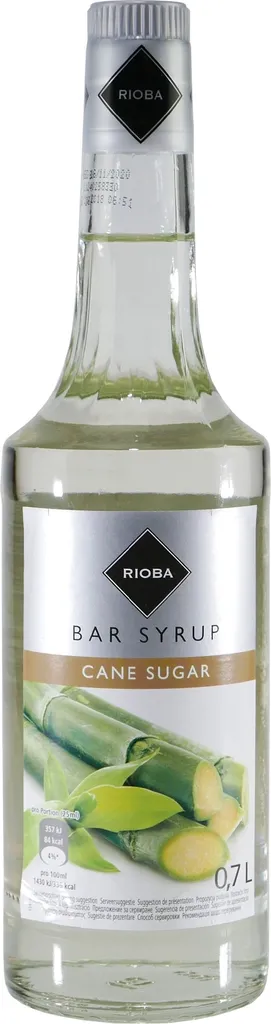 Rioba Rohrzucker Bar-Syrup-Getränkesirup