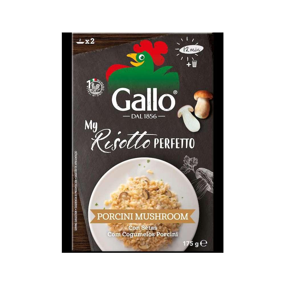 Risotto Perfetto with porcini mushrooms