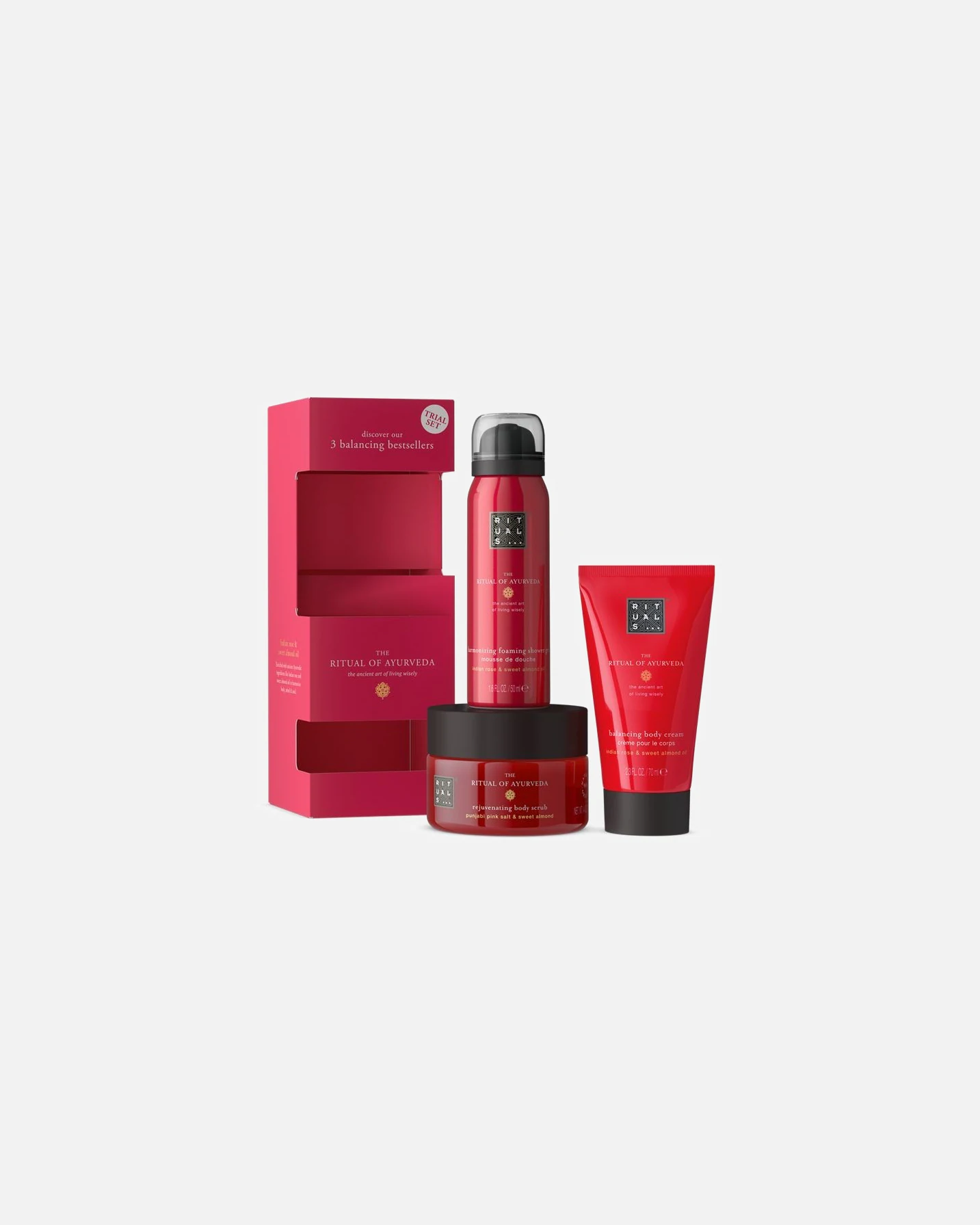 Rituals body care set The Ritual of Ayurveda Try Me Set