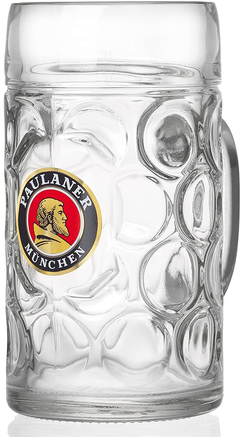 Ritzenhoff & Breker 118940 Paulaner Beer Glass 1 L with Marking
