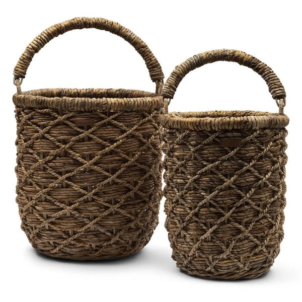 Riviera Maison Basket Set Laundry Baskets Meribel Basket Set