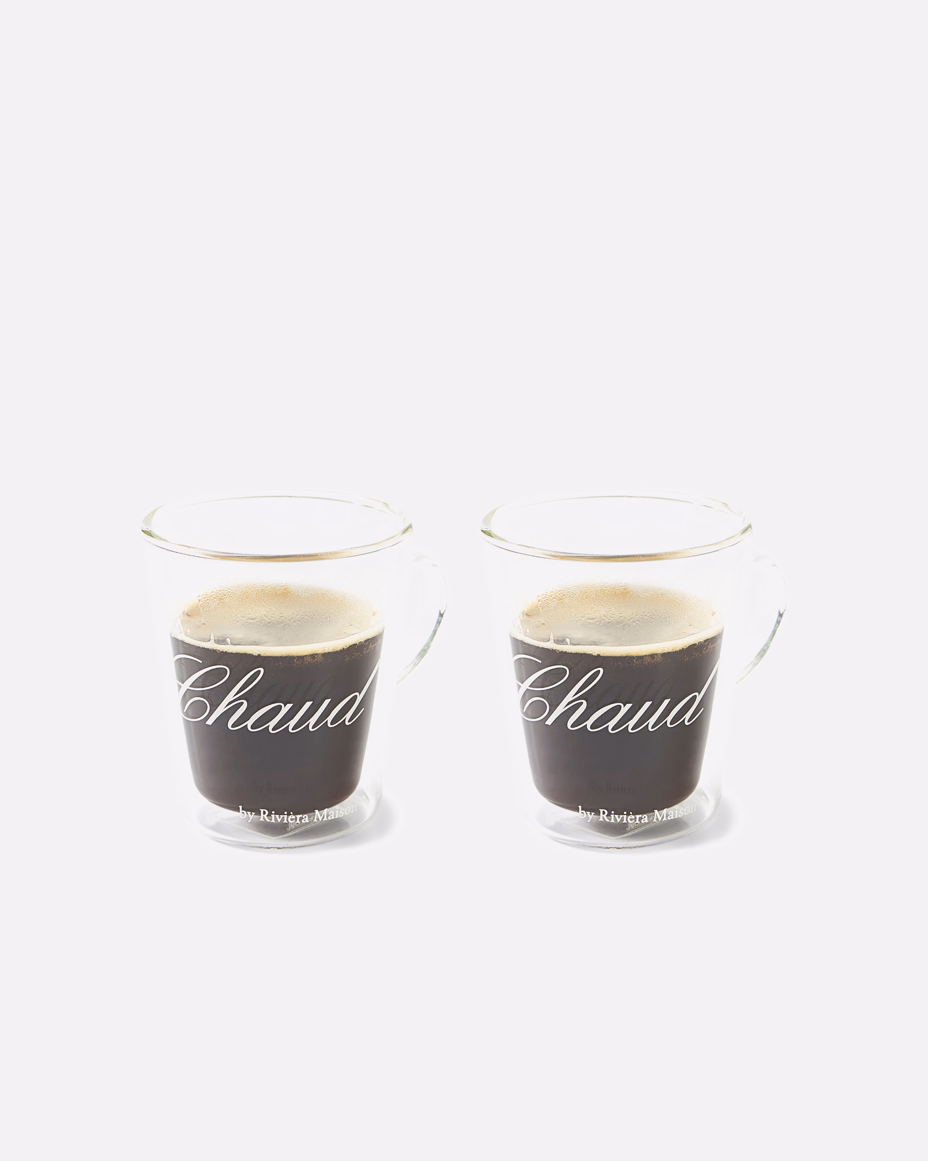 Riviera Maison Cup Cest Chaud double-walled glasses, set of 2