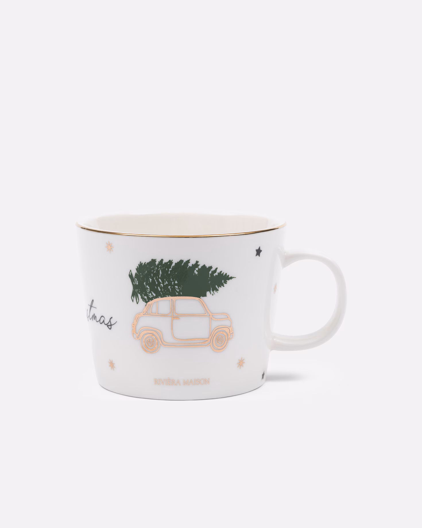 Riviera Maison Christmas Ornament RM Driving Home For Christmas Mug