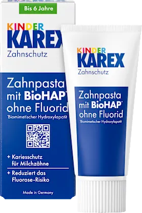 Toothpaste children, 0-6 years fluoride-free, 50 ml