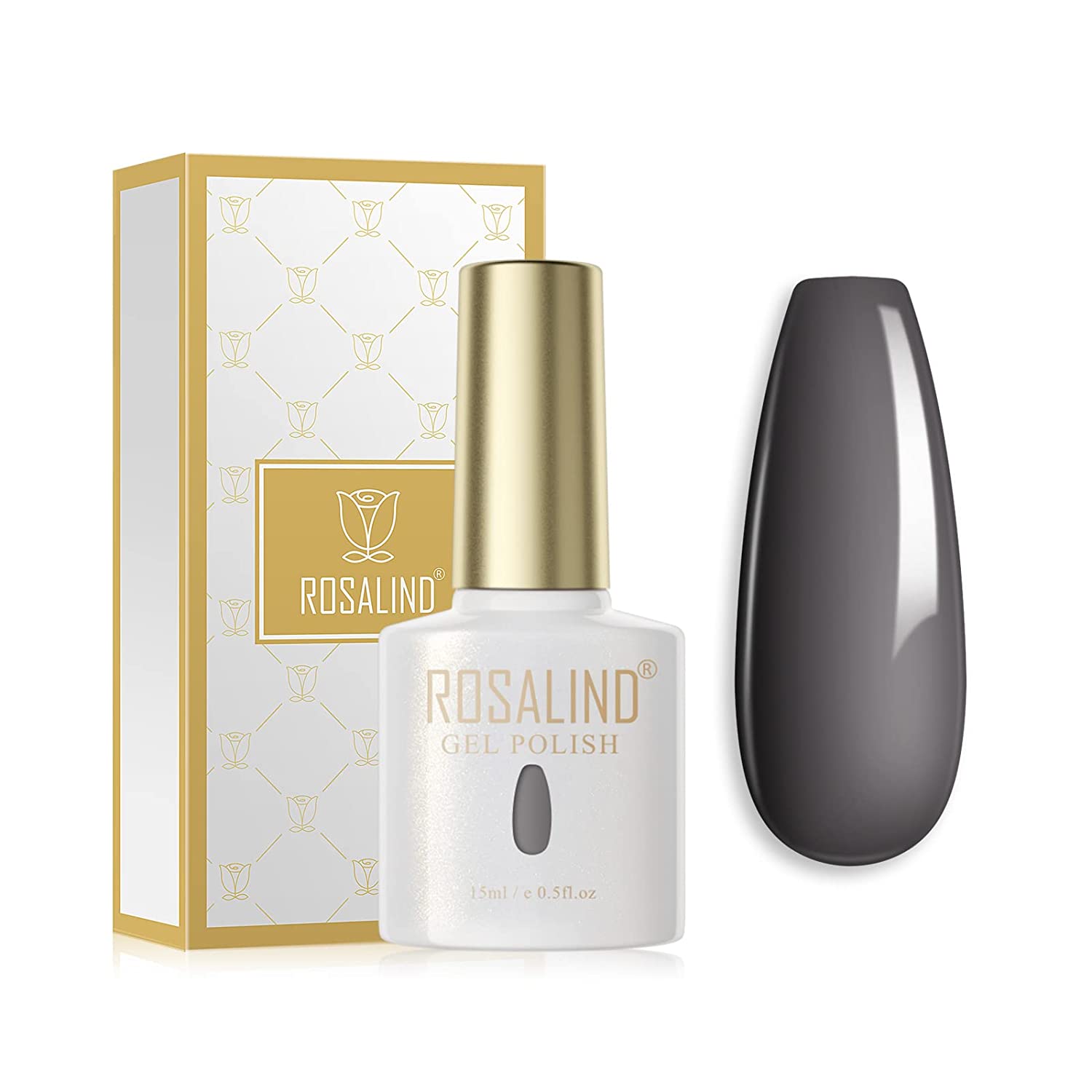 ROSALIND UV Nail Polish Red Gel Nail Polish 15 ml Soak Off Nail Gel Polish , ‎05