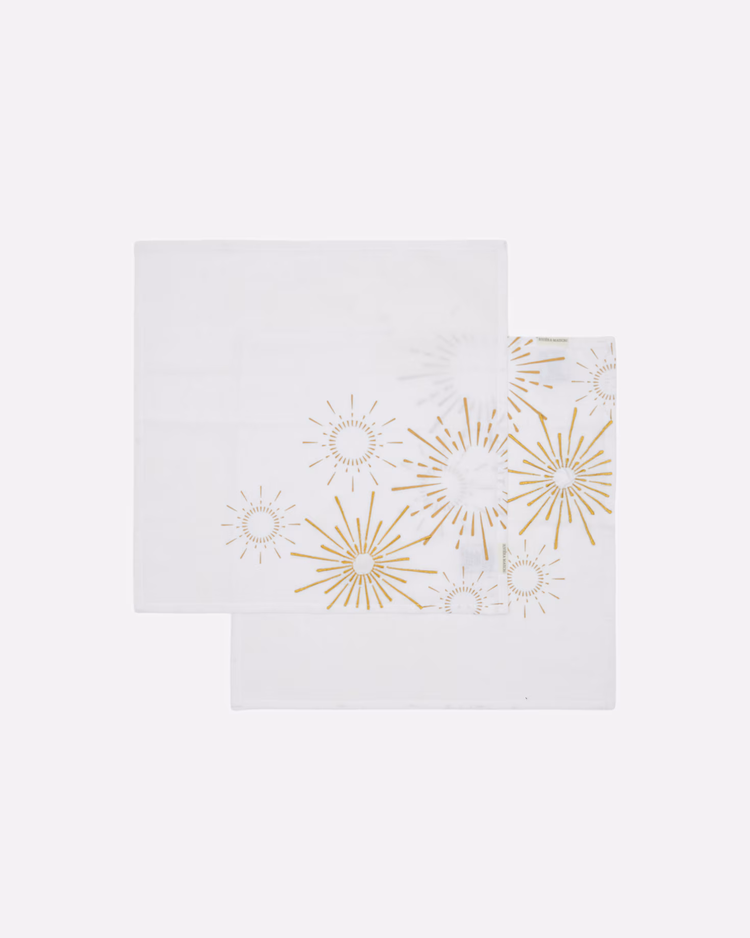 RM Sale Christmas Decorations Classic Fireworks Napkins 2 pieces