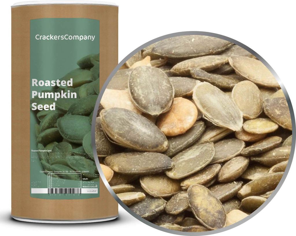 ROASTED PUMPKIN SEED membrane can large 600g