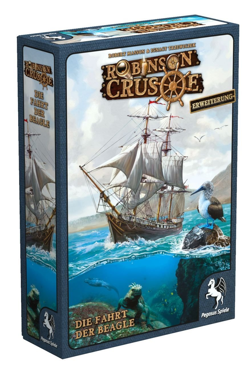 Pegasus Spiele Robinson Crusoe The Voyage Of The Beagle Expansion English Version