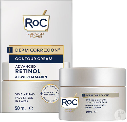 RoC Derm Correction contour cream jar 50ml