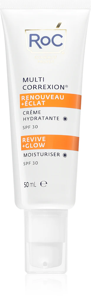 RoC Multi Correxion Revive + Glow Moisturizer nourishing moisturizing cream with vitamin C