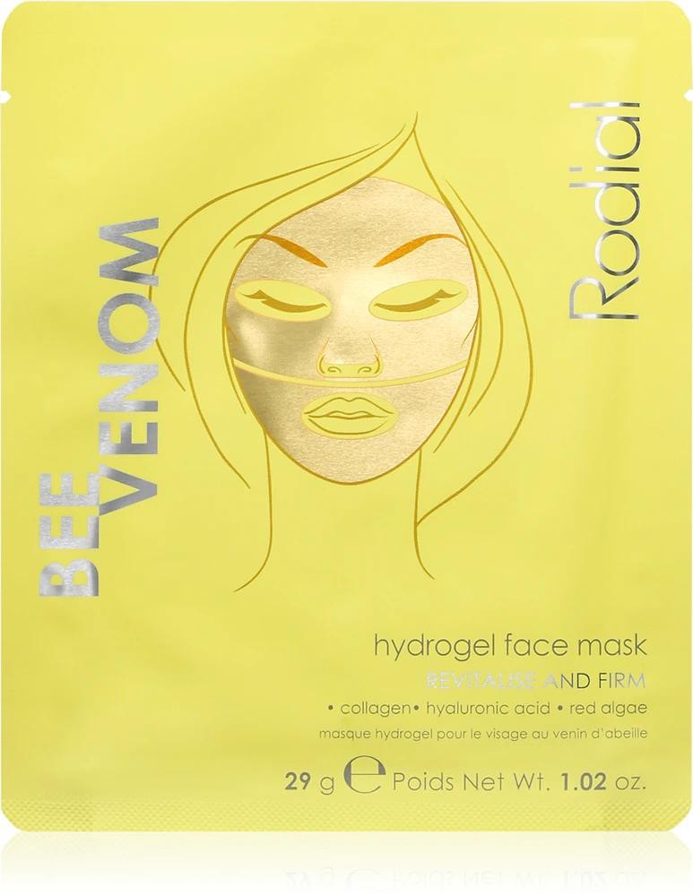 Rodial Bee Venom Hydrogel Face Mask relaxing hydrogel mask