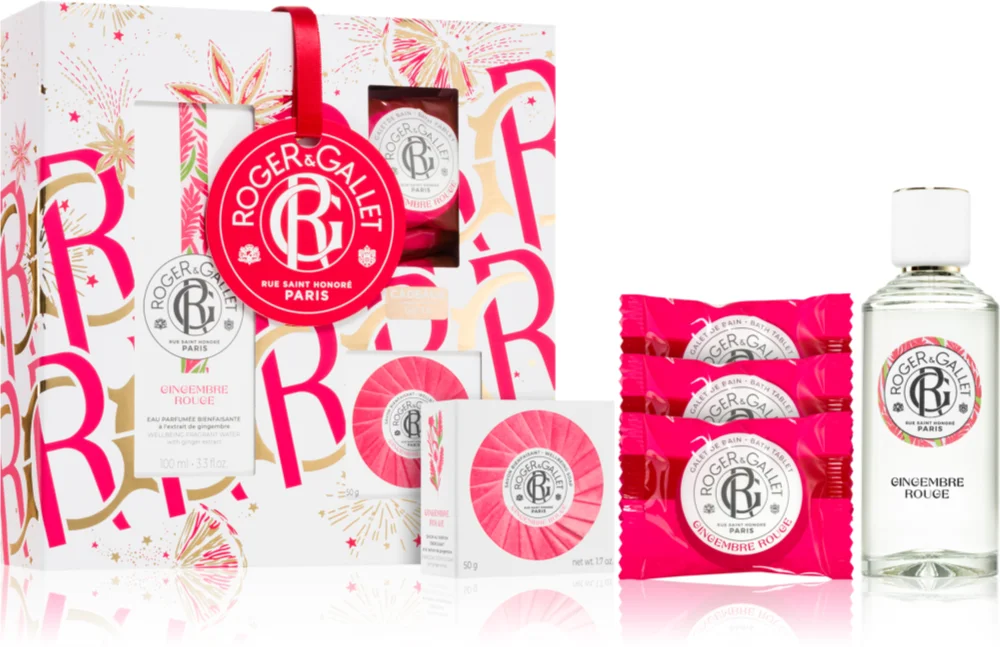 Roger & Gallet Gingembre Rouge gift set for women