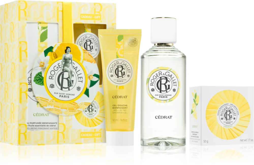 Roger & Gallet Summer Set Cédrat gift set for women