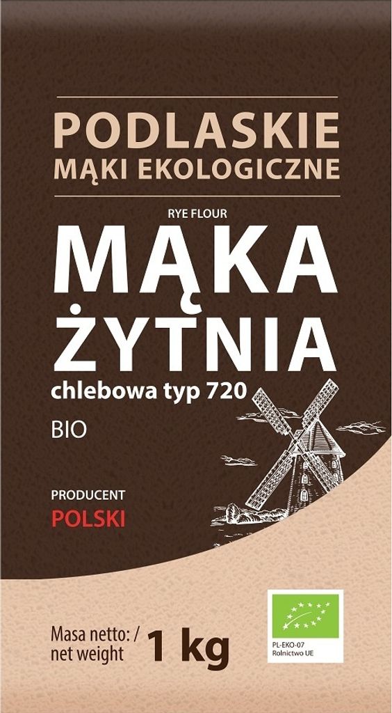 RYE BREAD FLOUR TYPE 7201 kg -LIFE (PODALASKIE FLOUR)