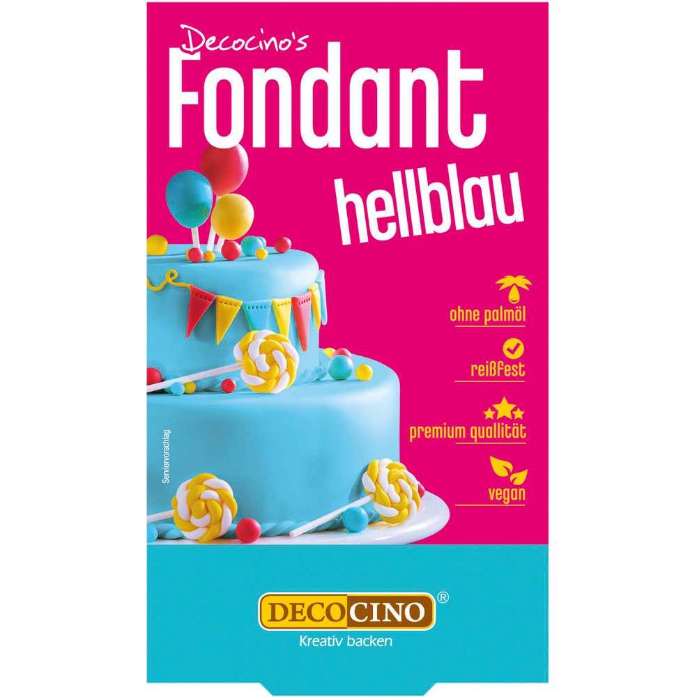 rolled fondant, light blue