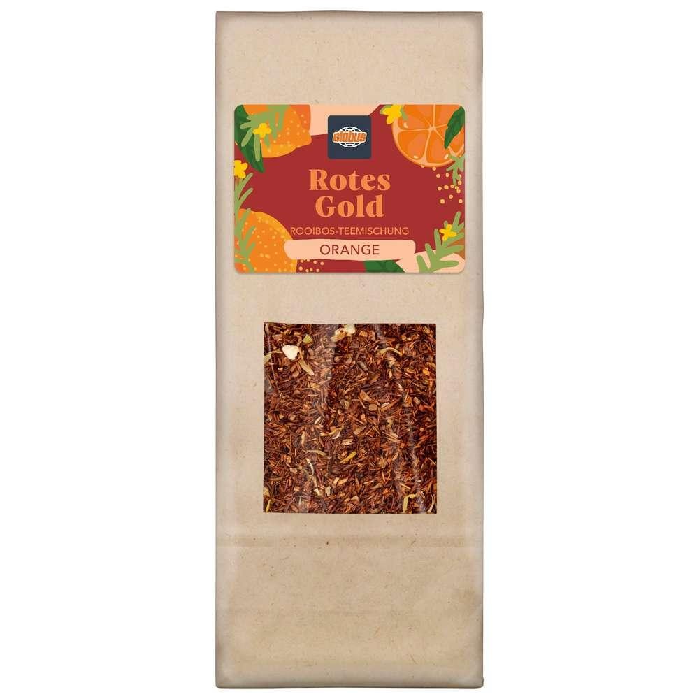 Rooibos tea fruit blend with orange flavor, Red Gold
