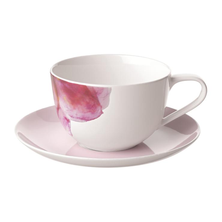 Rose Garden cup with saucer