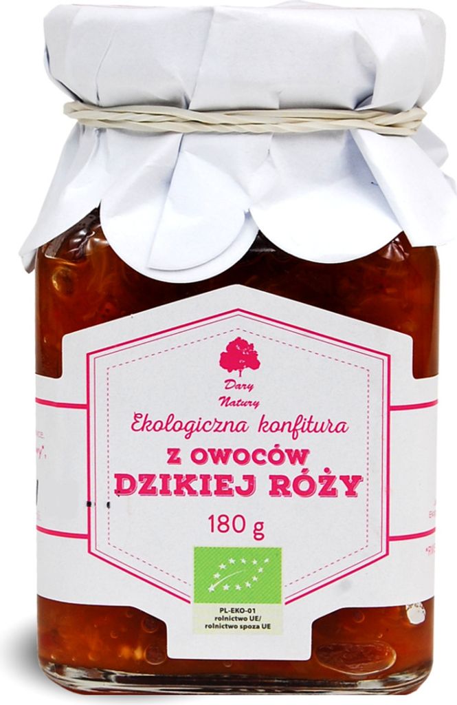 ROSE-WILD-Marmelade 180 g - DARY NATURY