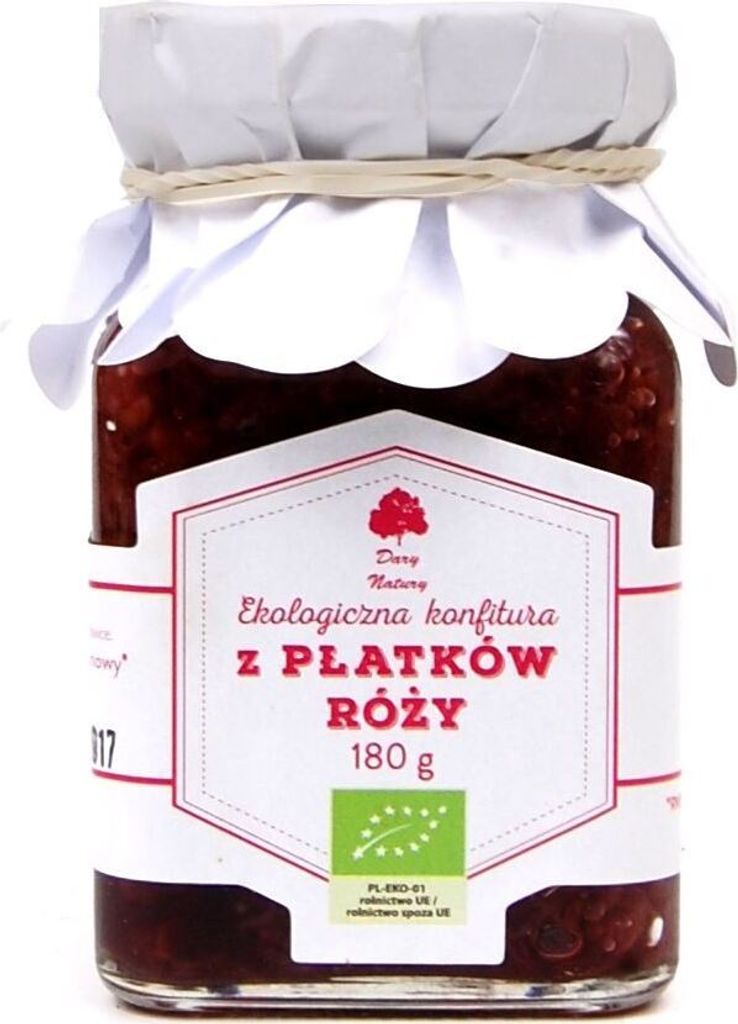 Rosenblütenmarmelade 180 g - DARY NATURY
