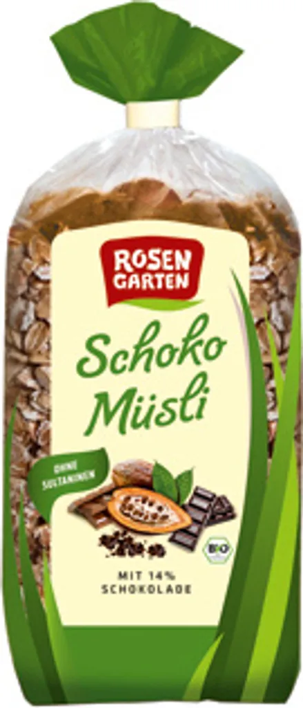 Rosengarten Schoko Müsli 750g