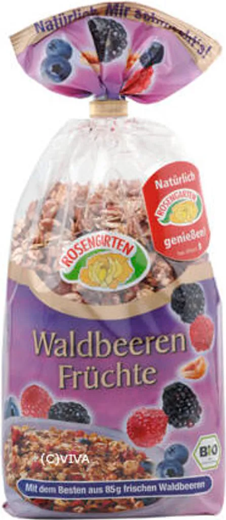 Rosengarten Waldbeeren-Früchte Müsli 375g