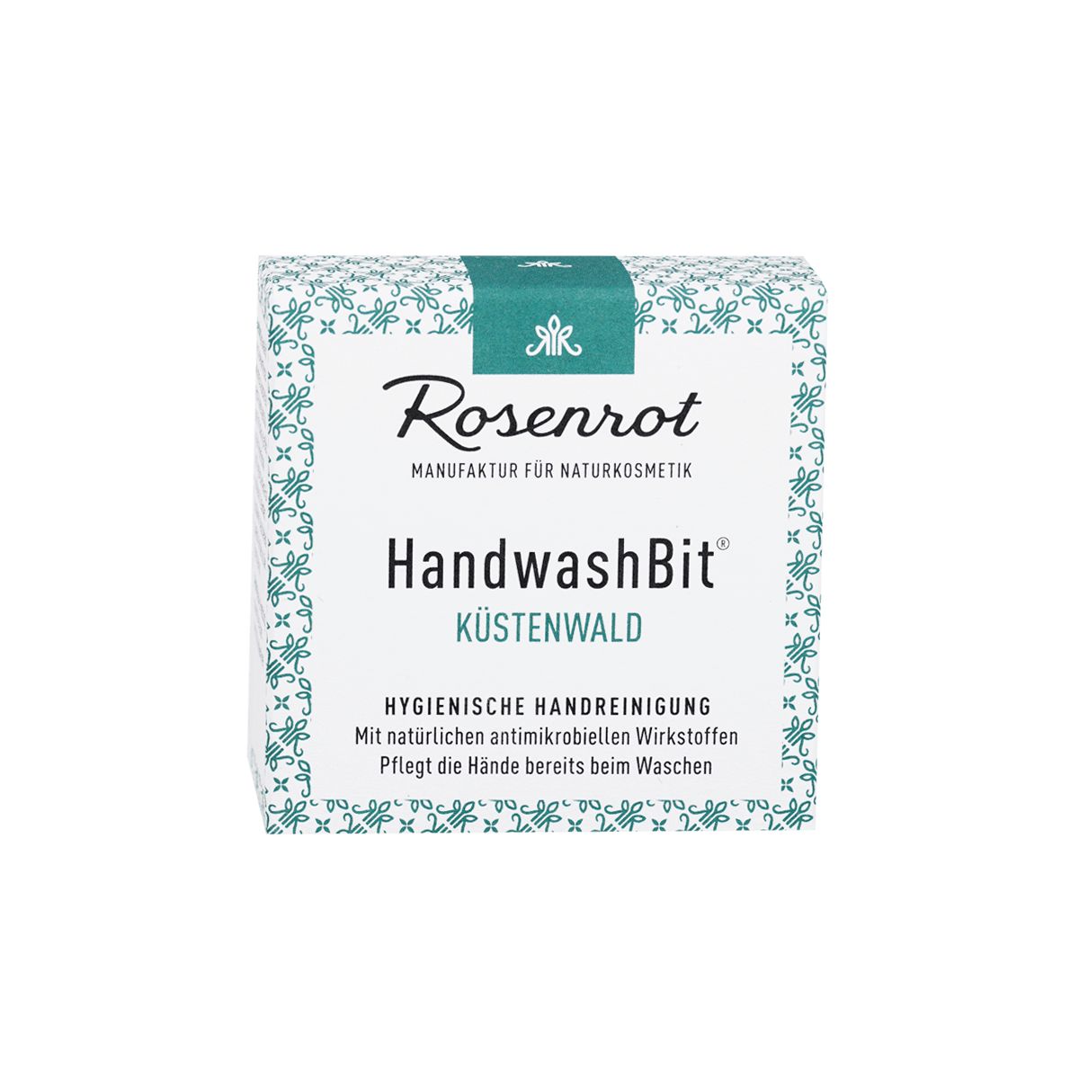 Rosenrot Naturkosmetik - HandwashBit® - feste Waschlotion Küstenwald - Handpflege