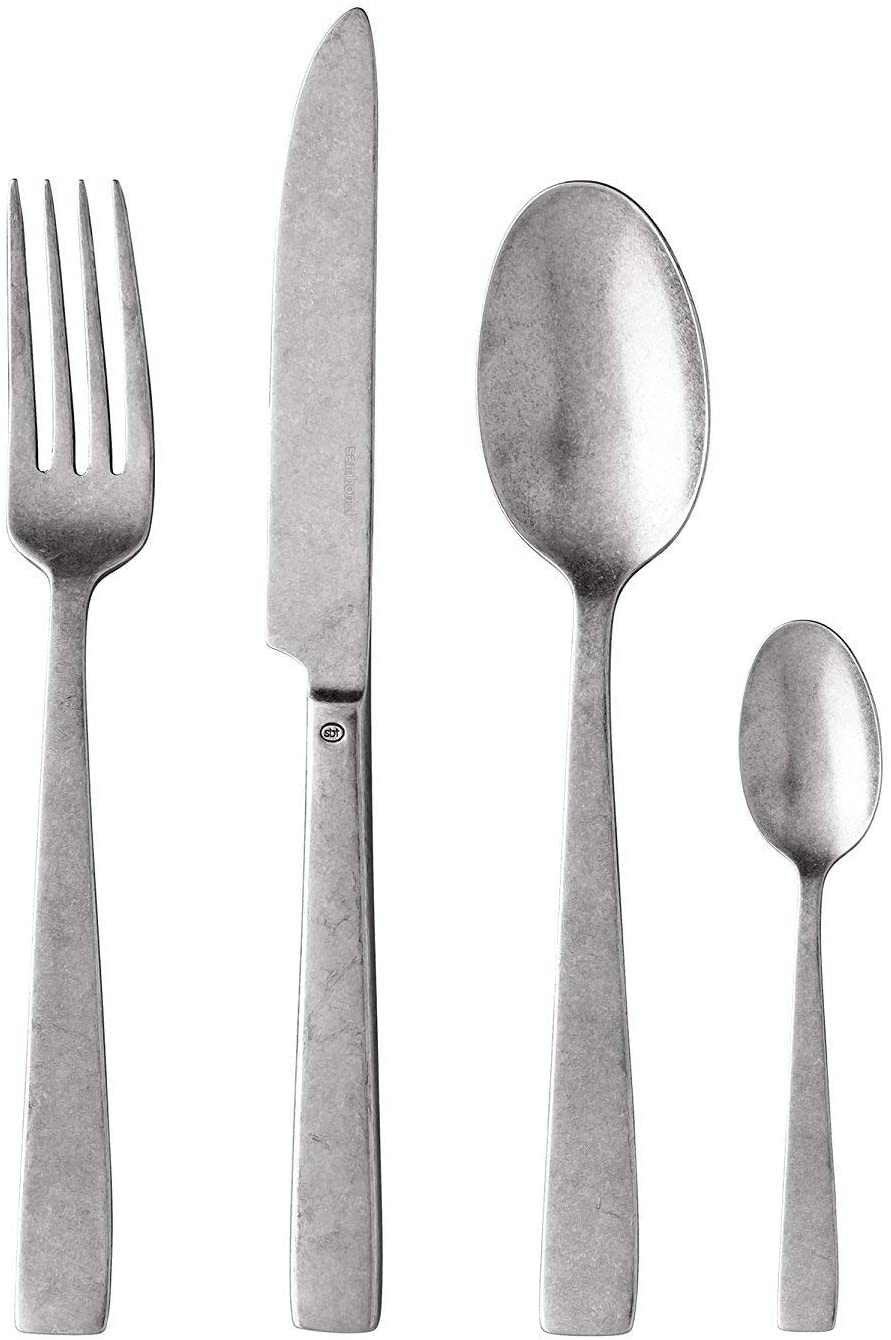 Sambonet 62412-81 Flat Vintage 24-Piece Cutlery Set
