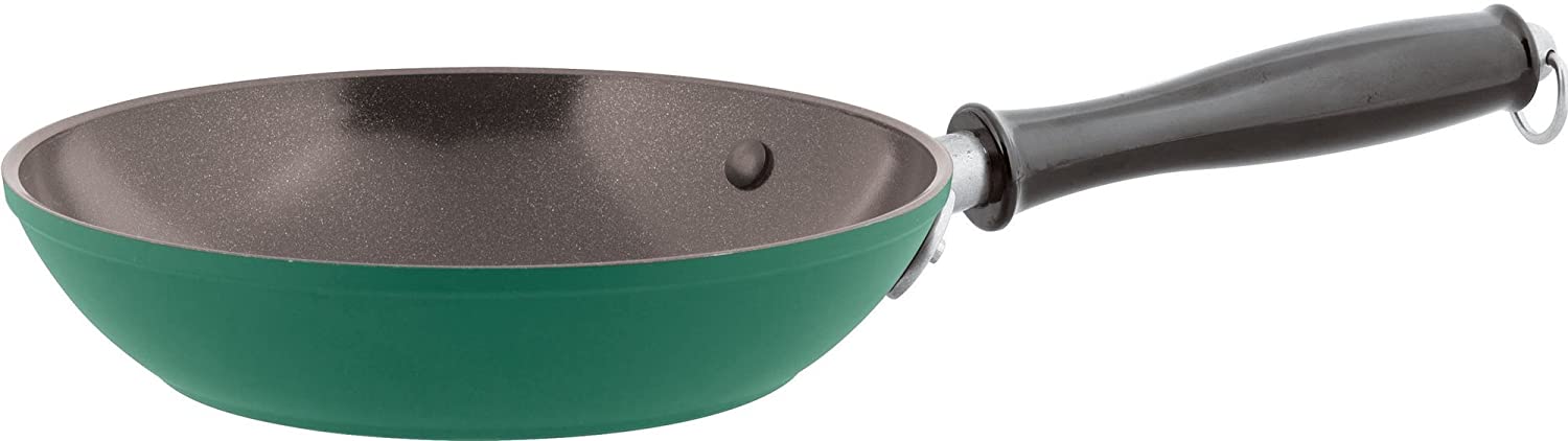 Sambonet 1965 Vintage Quartz Black Frying pan Green