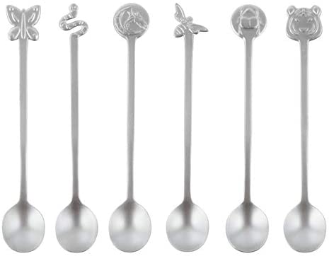 Rosenthal Sambonet Living Antique Fashion Party Spoons Set of 6