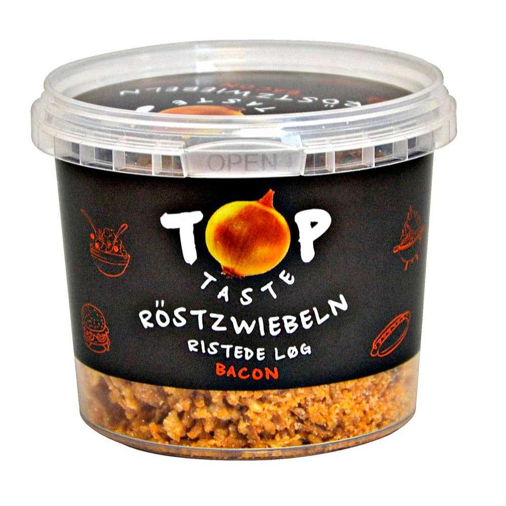 Fried onions bacon