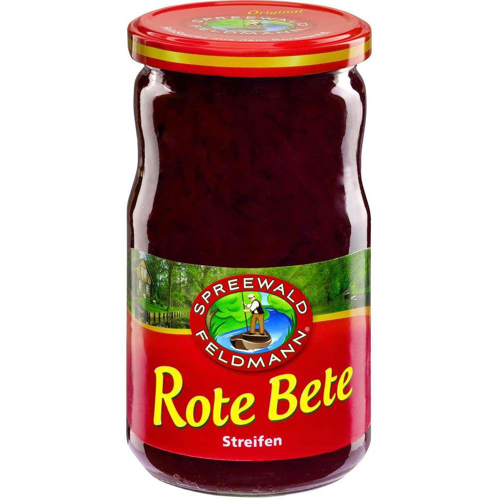 Beetroot strips