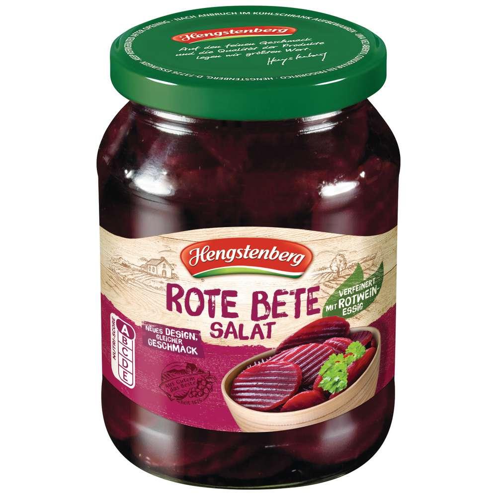 Beetroot salad with red wine vinegar