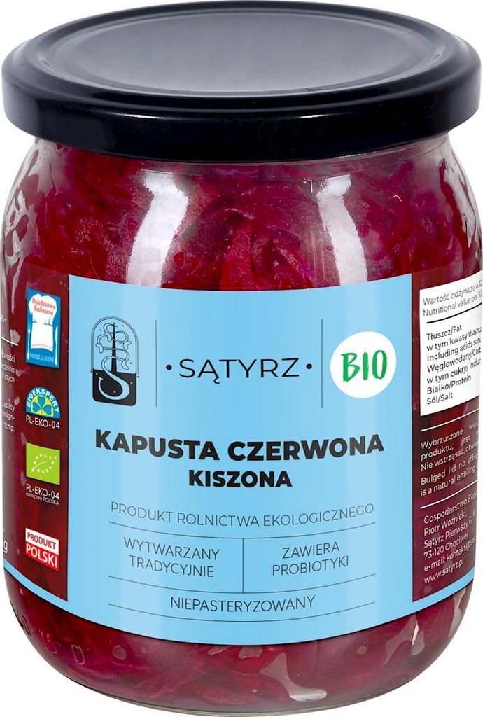 Red cabbage, 450 g - SĄTYRZ