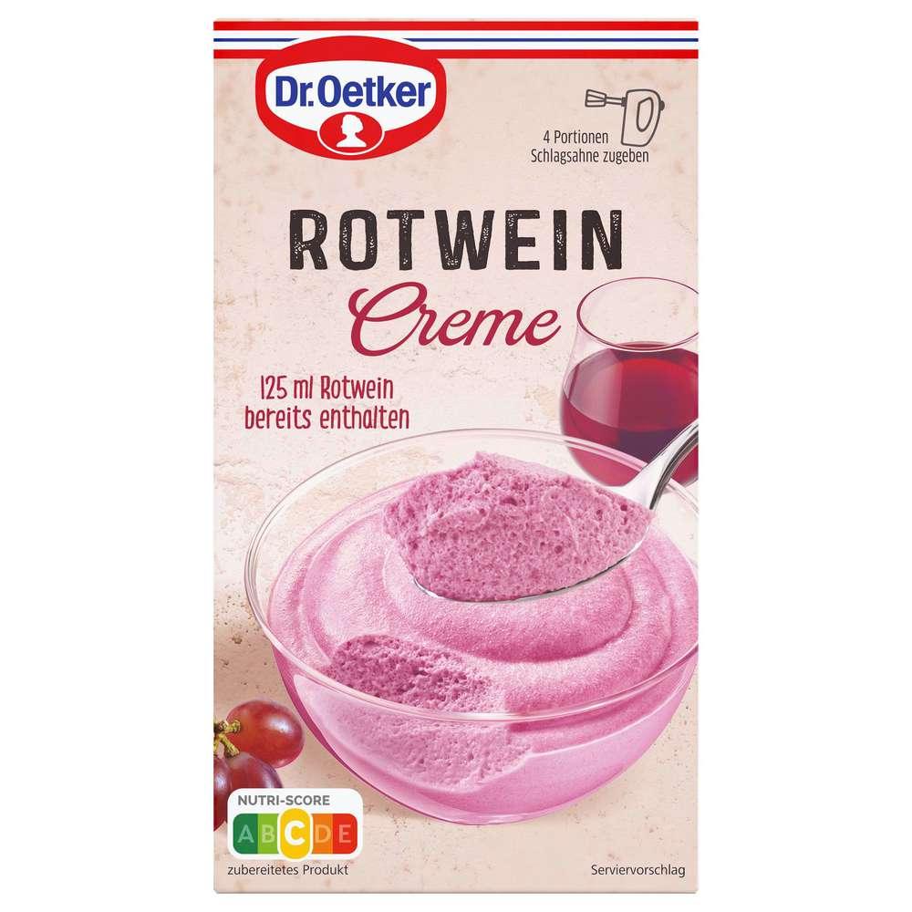 Red wine cream