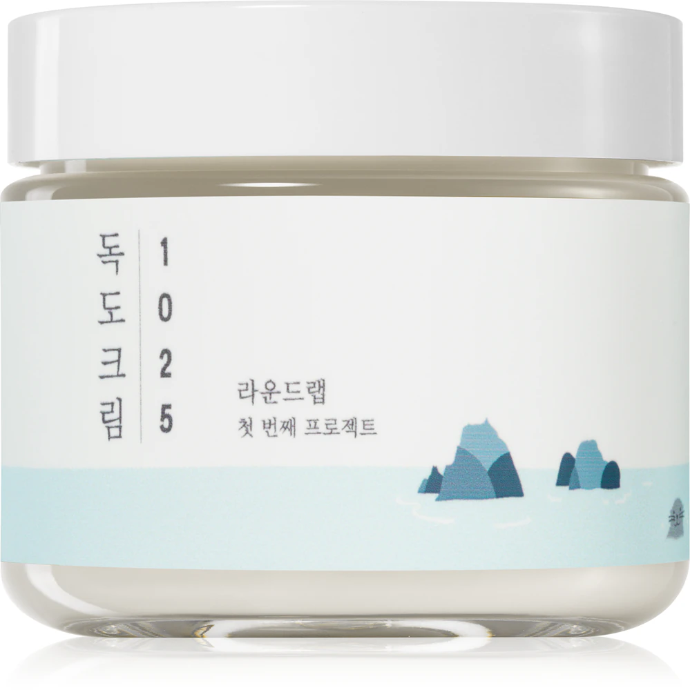 ROUND LAB 1025 Dokdo Cream regenerating and hydrating cream for dry to sensitive skin