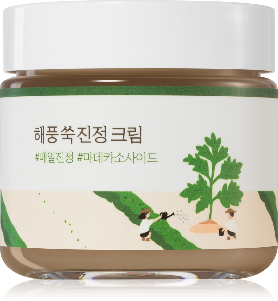 ROUND LAB Mugwort Calming Cream intensively moisturizing emulsion to soothe the skin