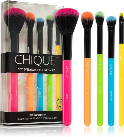 Royal and Langnickel Chique Neon brush set (for a perfect look)