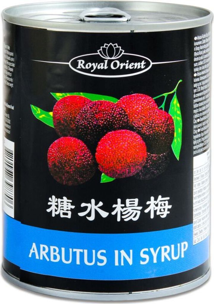 Royal Orient Arbutus Fruits in Syrup | 567g / 230g ATG | Strawberry Tree Fruit in Sugar | Canned