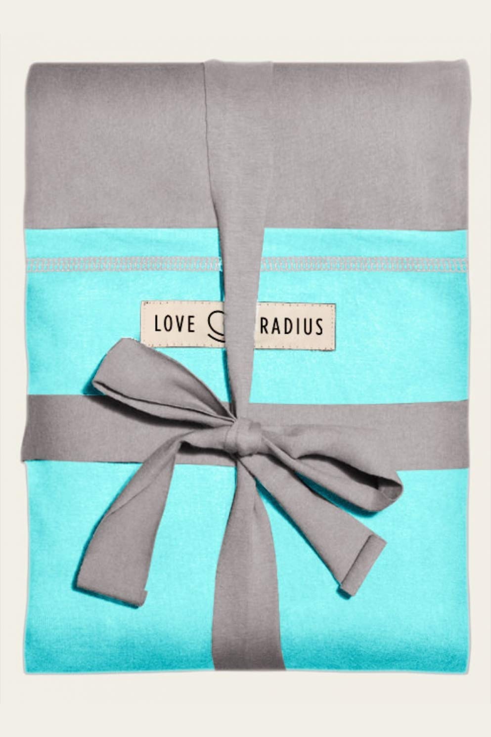 Love Radius L\'Originale JPMBB Baby Sling Light Grey Turquoise Bag