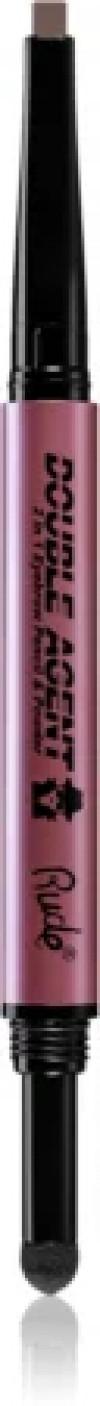 Rude Cosmetics Double Agent Double-Ended Eyebrow Pencil