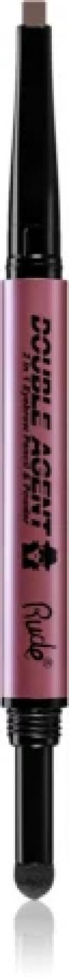 Rude Cosmetics Double Agent Double-Ended Eyebrow Pencil