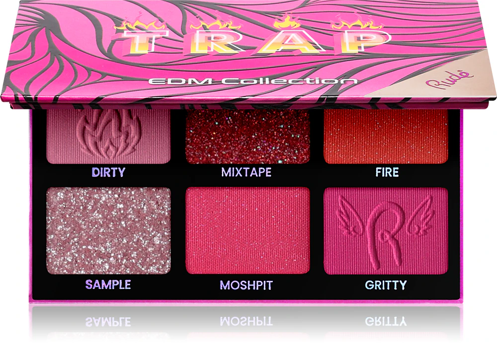 Rude Cosmetics EDM Collection Eyeshadow Palette