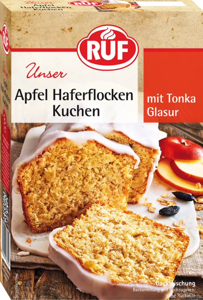 RUF Apple Oatmeal Cake Mix