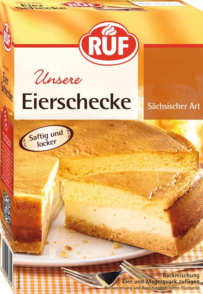 Ruf Baking Mixes Eierschecke