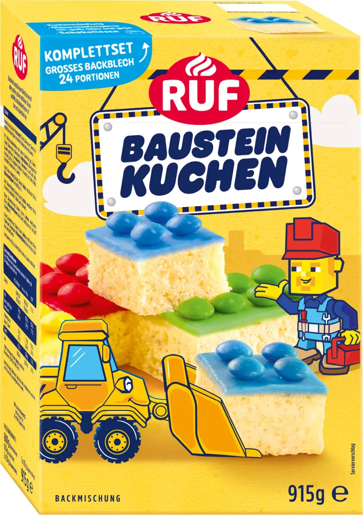 RUF building block cake