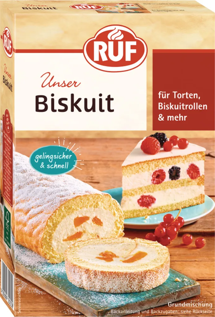 RUF sponge cake mix