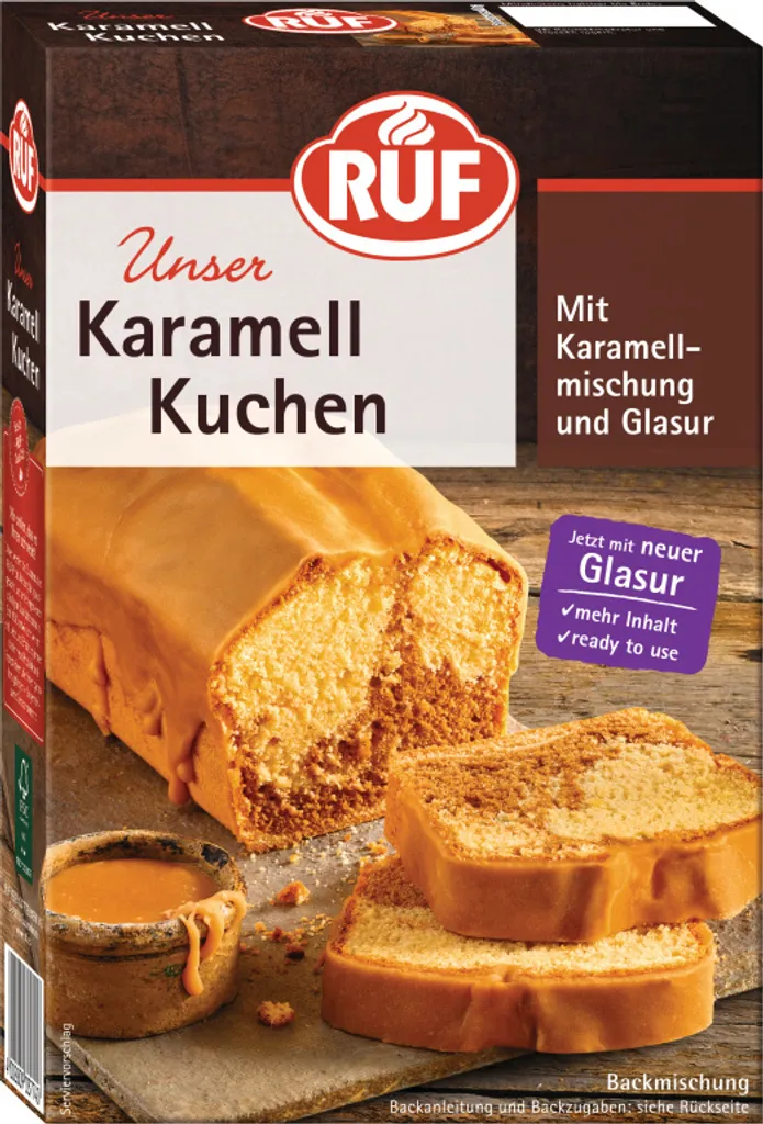 RUF Caramel Cake Mix