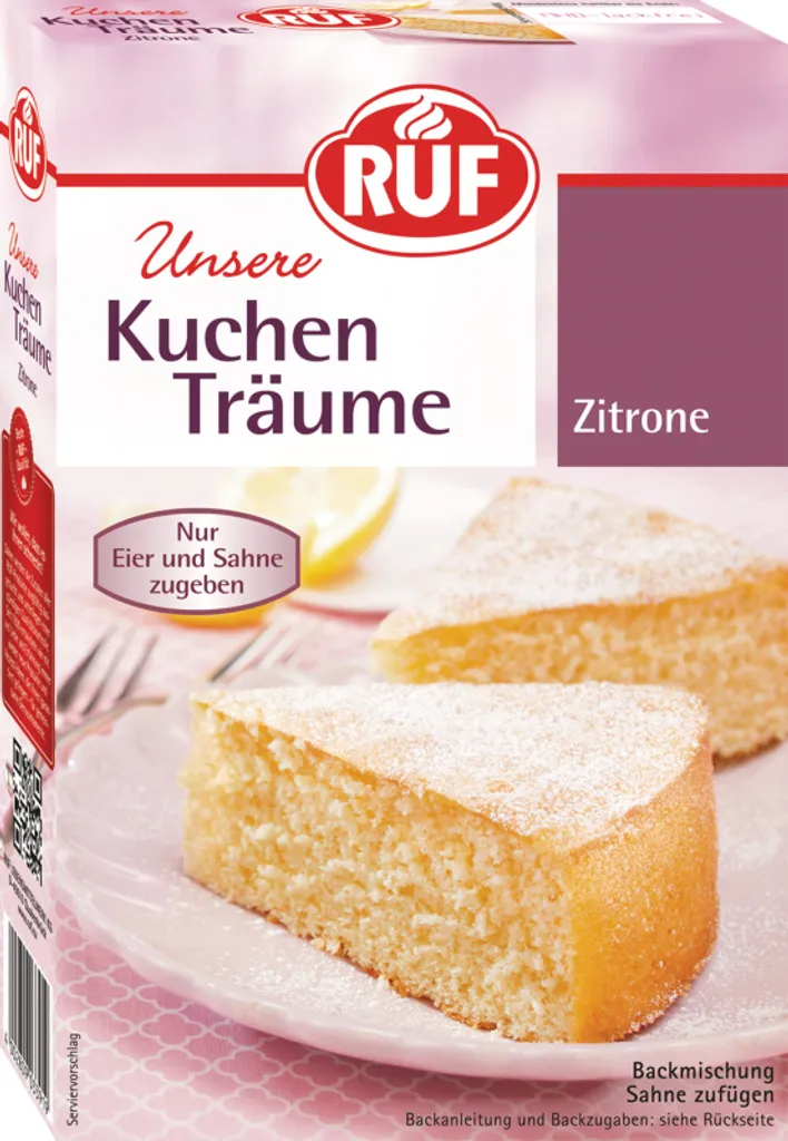 RUF Cake Dreams Lemon Baking Mix
