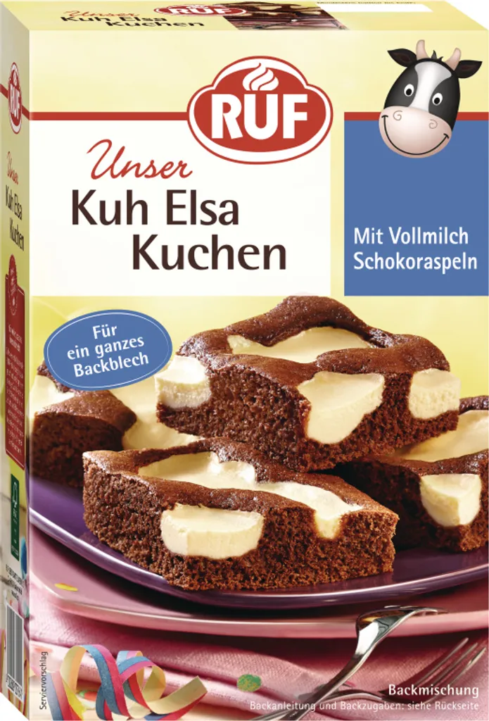 RUF Cow Elsa Cake Mix